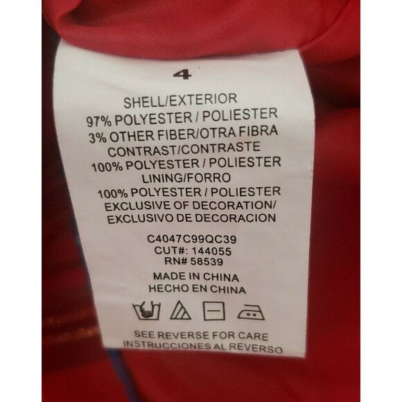 Speechless Kids Red Plaid Holiday Christmas Dress - Picture 8 of 9